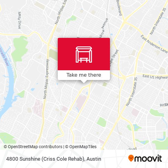 4800 Sunshine (Criss Cole Rehab) map