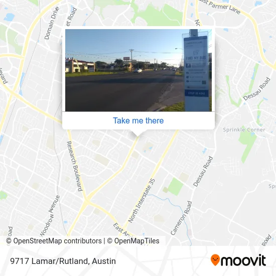 9717 Lamar/Rutland map