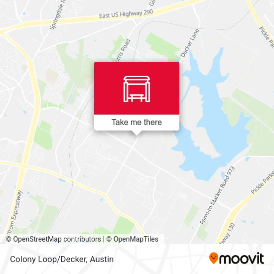 Colony Loop/Decker map