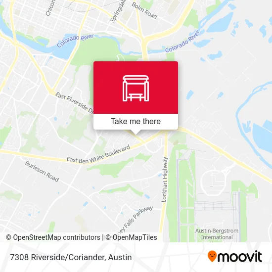 7308 Riverside/Coriander map