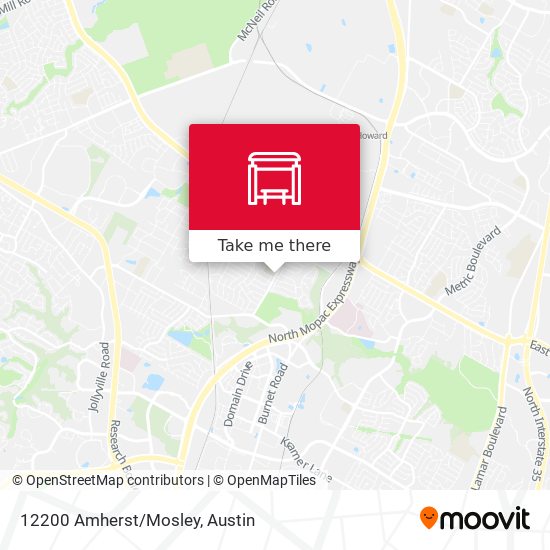 12200 Amherst/Mosley map