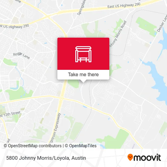 Mapa de 5800 Johnny Morris/Loyola