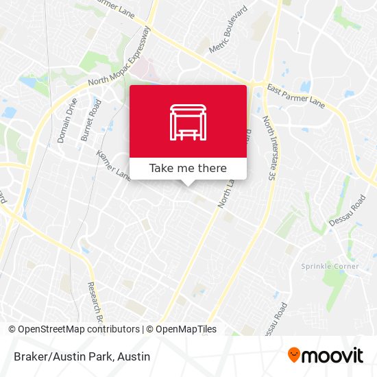 Mapa de Braker/Austin Park