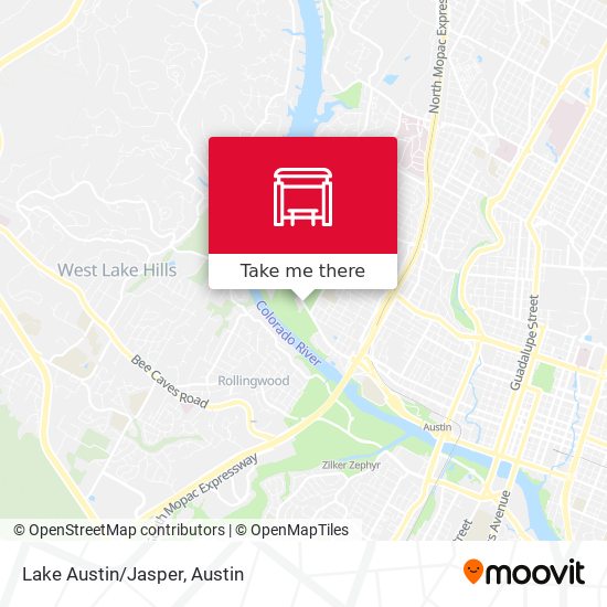 Lake Austin/Jasper map