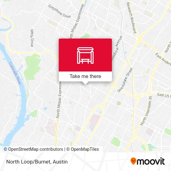 Mapa de North Loop/Burnet
