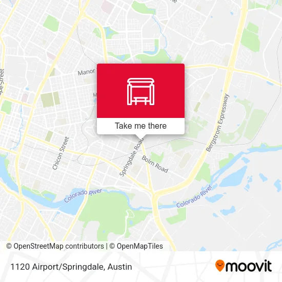 Mapa de 1120 Airport/Springdale