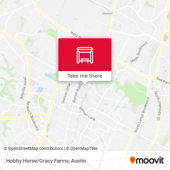 Hobby Horse/Gracy Farms map
