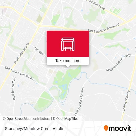 Stassney/Meadow Crest map