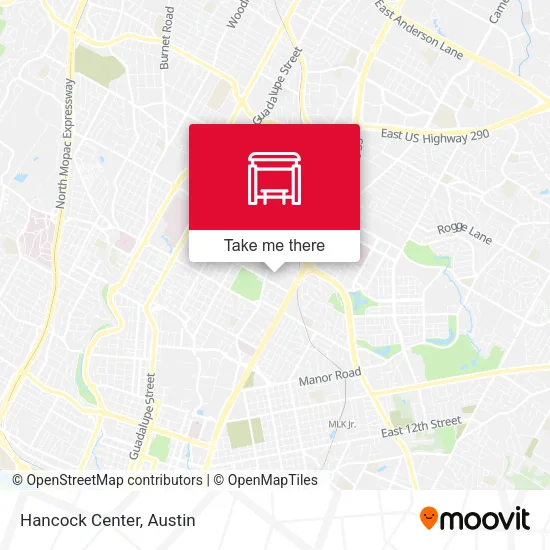 Hancock Center map