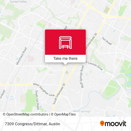Mapa de 7309 Congress/Dittmar