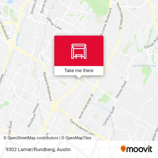 Mapa de 9302 Lamar/Rundberg