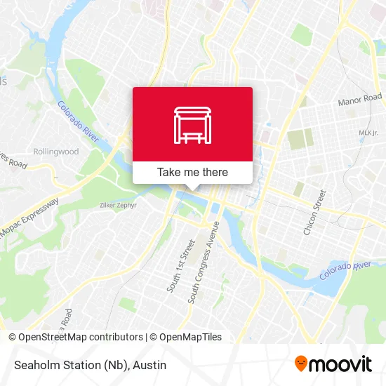 Mapa de Seaholm Station (Nb)