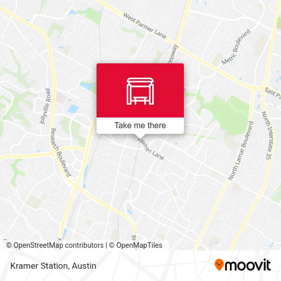 Mapa de Kramer Station