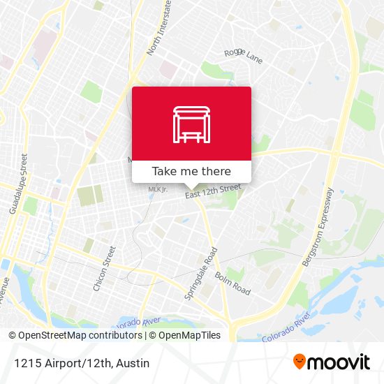 Mapa de 1215 Airport/12th