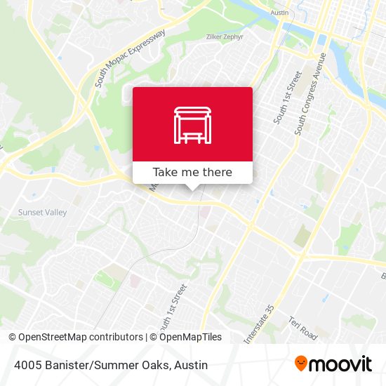 4005 Banister/Summer Oaks map