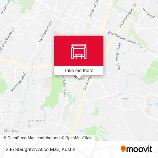 Mapa de 236 Slaughter/Alice Mae