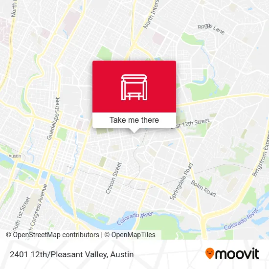 Mapa de 2401 12th/Pleasant Valley
