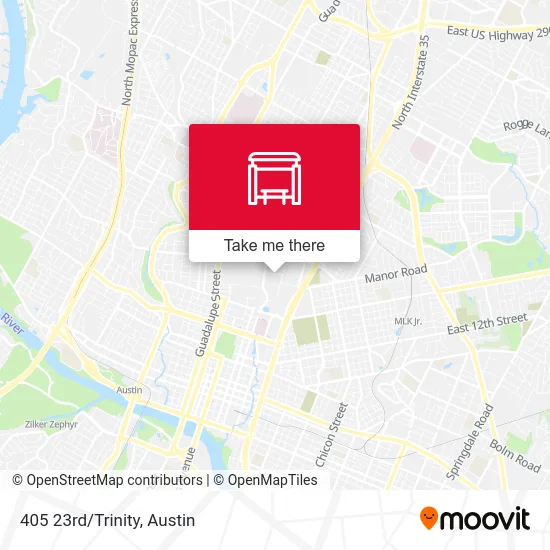 Mapa de 405 23rd/Trinity