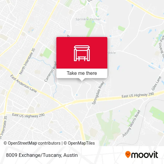 8009 Exchange/Tuscany map
