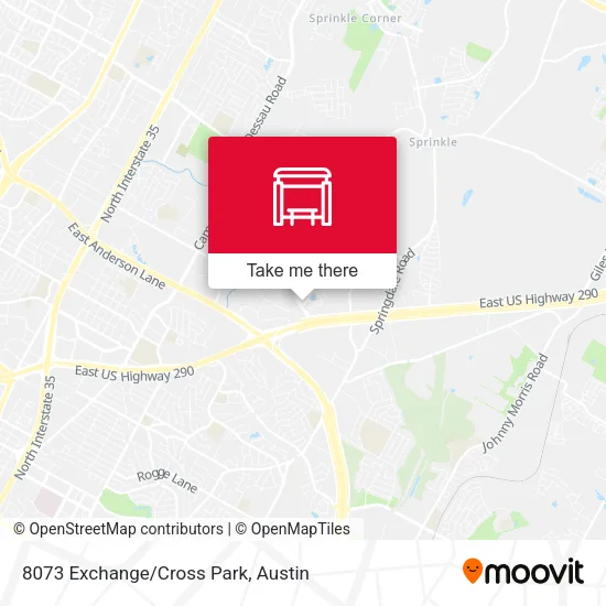 Mapa de 8073 Exchange/Cross Park