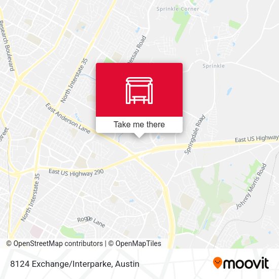 8124 Exchange/Interparke map