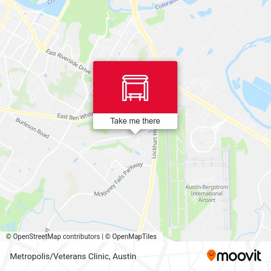 Mapa de Metropolis/Veterans Clinic