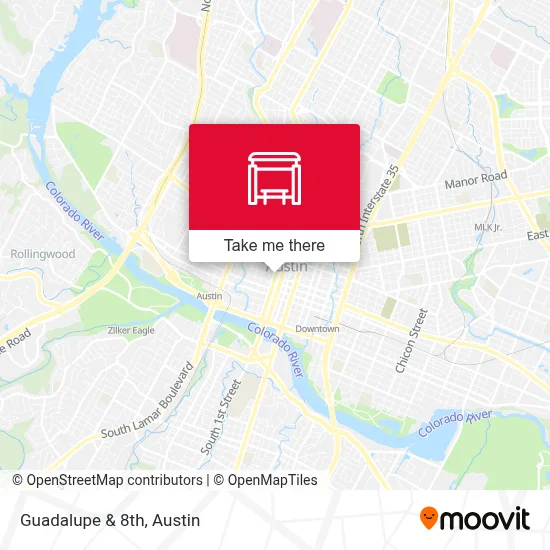 Guadalupe & 8th map
