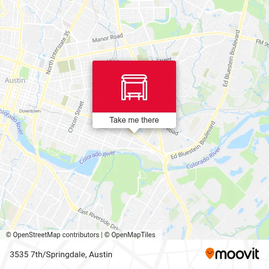 3535 7th/Springdale map
