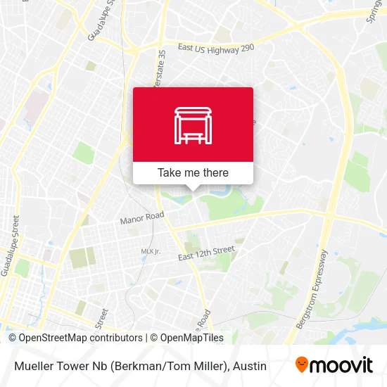 Mapa de Mueller Tower Nb (Berkman / Tom Miller)