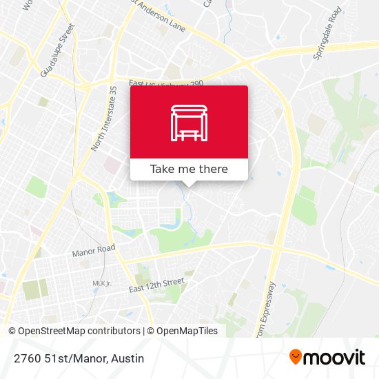 Mapa de 2760 51st/Manor