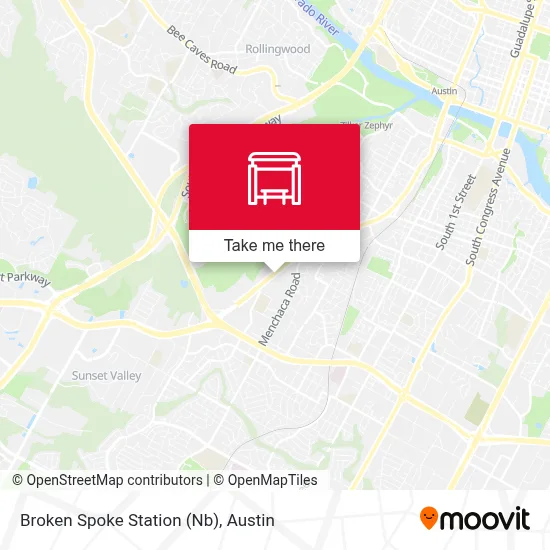 Broken Spoke Station (Nb) map