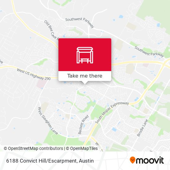 Mapa de 6188 Convict Hill/Escarpment
