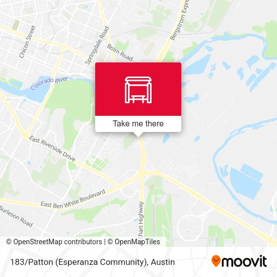 Mapa de 183 / Patton (Esperanza Community)