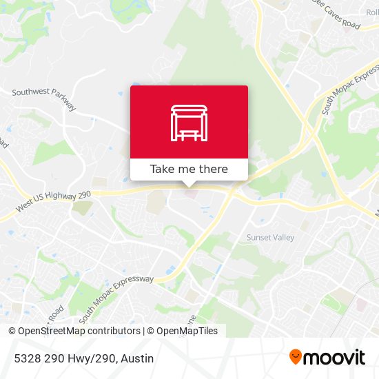 5328 290 Hwy/290 map