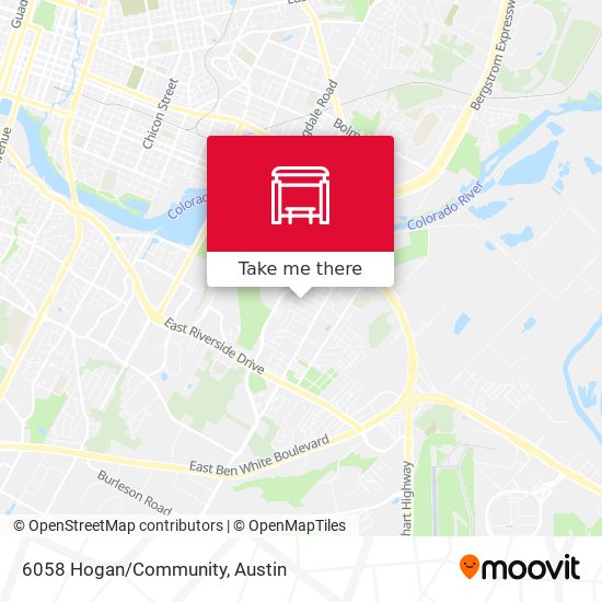 6058 Hogan/Community map