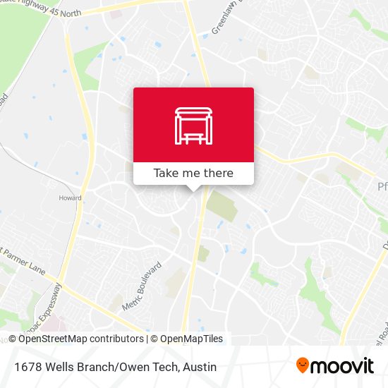 1678 Wells Branch/Owen Tech map