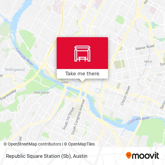 Mapa de Republic Square Station (Sb)
