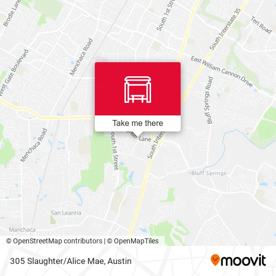 305 Slaughter/Alice Mae map