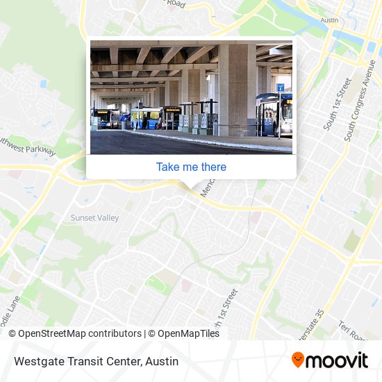 Westgate Transit Center map