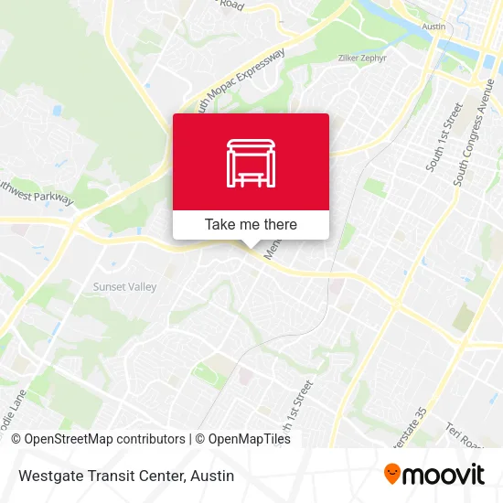 Mapa de Westgate Transit Center