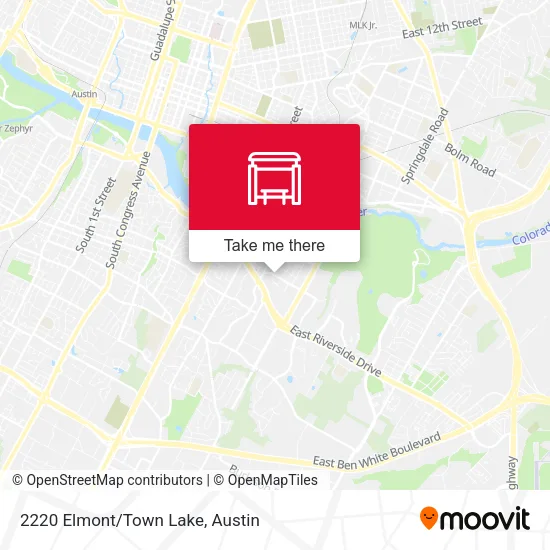 Mapa de 2220 Elmont/Town Lake