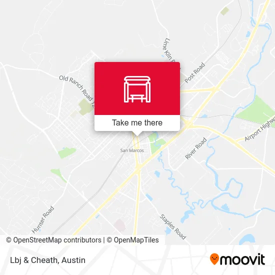 Lbj & Cheath map