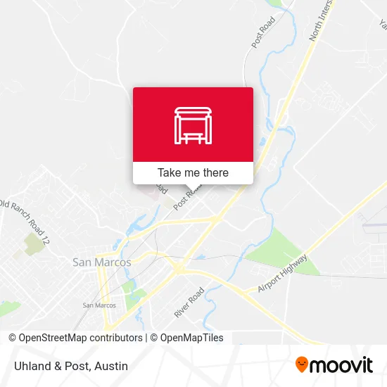 Uhland & Post map