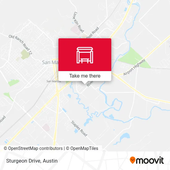 Sturgeon Drive map