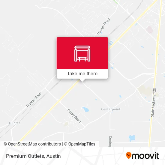 Premium Outlets map
