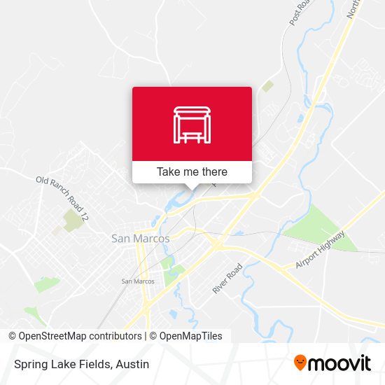 Spring Lake Fields map