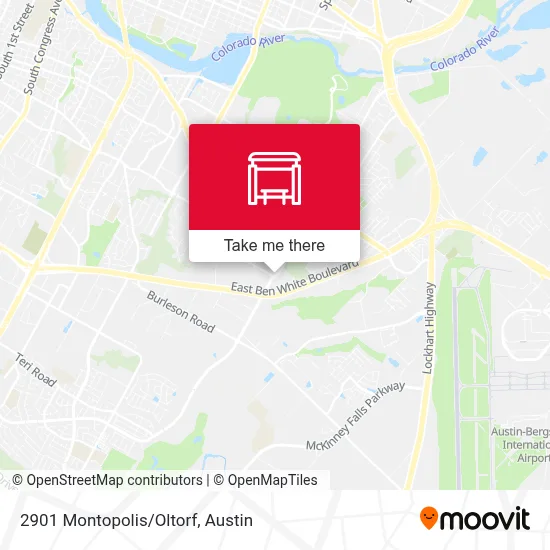 2901 Montopolis/Oltorf map