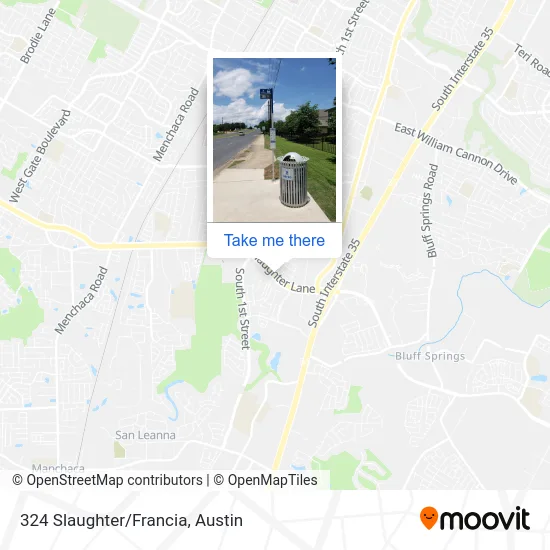 324 Slaughter/Francia map