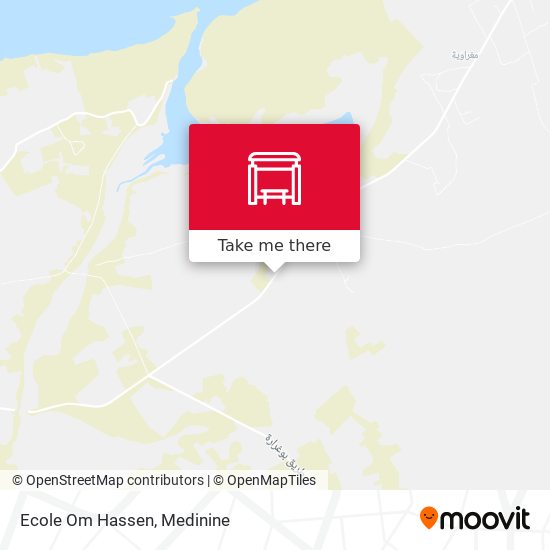 Ecole  Om Hassen map