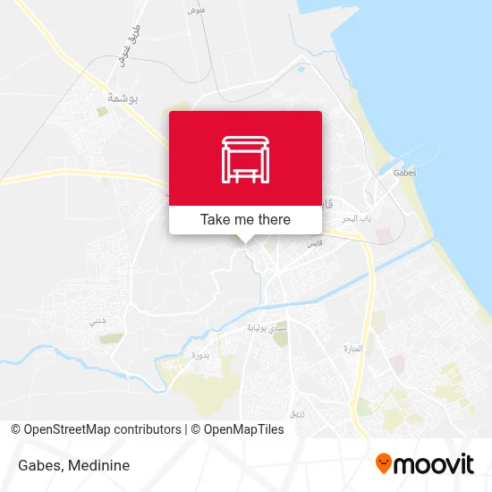 Gabes map